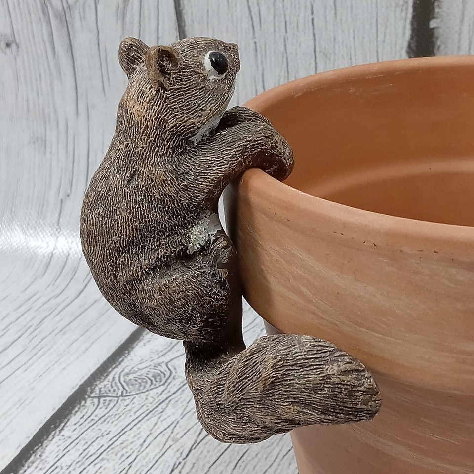 Vintage Collectible Land and Sea Nature Series Small Squirrel Pot Hanger eBay