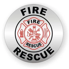 Fire Rescue Sticker Decal