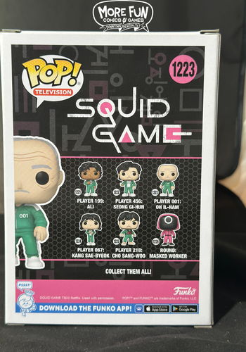 Funko Pop! Television: Netflix Squid Game - Player 001: Oh Il-Nam #1223 - NEW - Picture 2 of 3