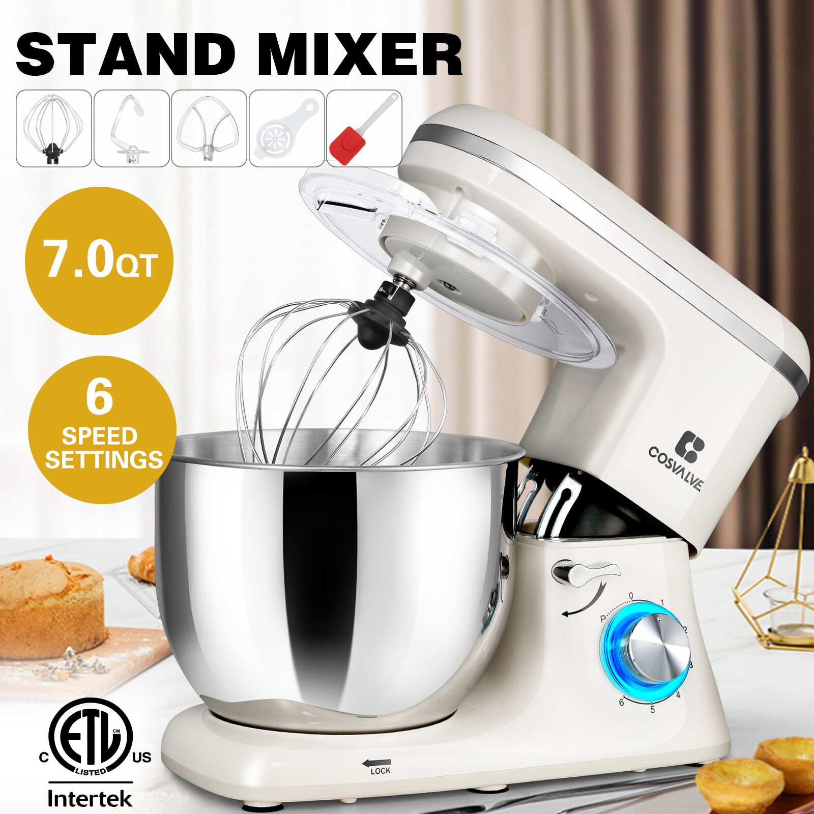 electric free standing mixer