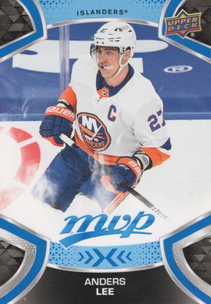 2021-22 Upper Deck MVP Blue FS #175 Anders Lee Islanders
