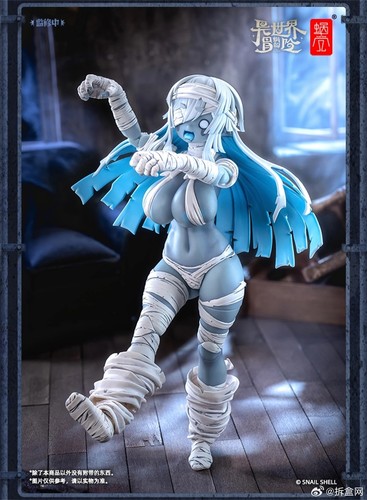 Caracol Shell 1/12 RPG-03 Grisa Mobile Suit PVC Garaje Kit Zombie Girl 15 cm Figura - Imagen 7 de 17