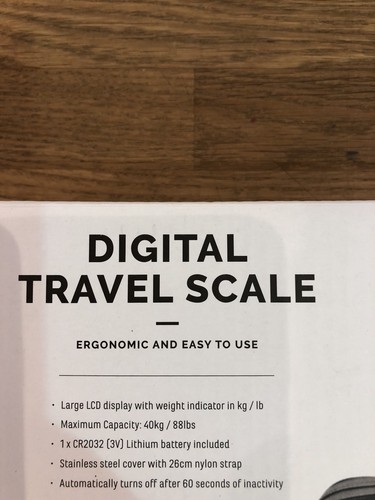 Digital Travel Scale - Picture 4 of 5