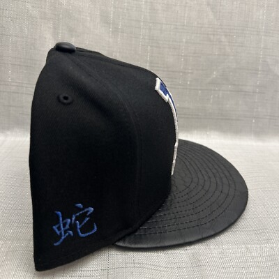 RARE Los Angeles Dodgers MLB Year Of The Snake Black 59FIFTY