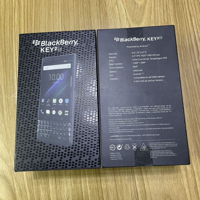 BlackBerry KEY2 LE (BBE100-4) 64GB (Unlocked) Dual SIM Smartphone- New Sealed BlackBerry KEY2 LE (BBE100-4) 64GB (Unlocked) Dual SIM Smartphone- New Sealed