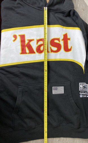 Atlanta Hawks Outkast X Black Pullover Hoodie NBA Mitchell & Ness Men’s Size L - Picture 13 of 18