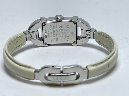 Gucci Stainless Steel Ladies Watch 6800L (New Battery & 30 Day Warranty) - Picture 7 of 12