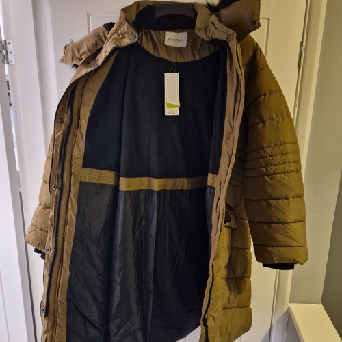 George at Asda, Women's Parka Coat, 20/22 size XL Khaki/Green - New with Tags - Picture 7 of 12