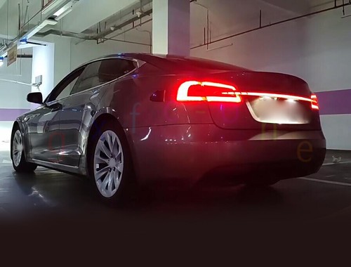 For Tesla Model S 2012-2023 LED Rear Door Driving Lights Brake /Reversing Lights - Foto 10 di 20