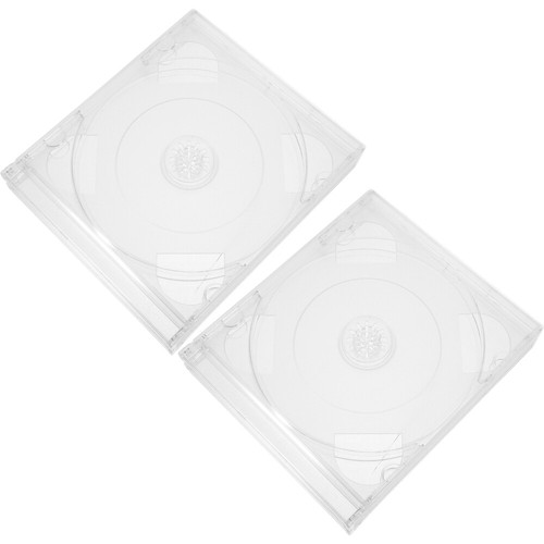 2pcs Cd Packing Cases Cd Storage Boxes Dvd Carrying Cases Dvd Storage Cases Cd - Afbeelding 7 van 12