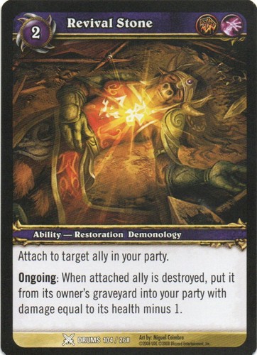 WOW World Of Warcraft CCG Drums Of War 2008 Individual Trading Cards - Picture 42 of 141