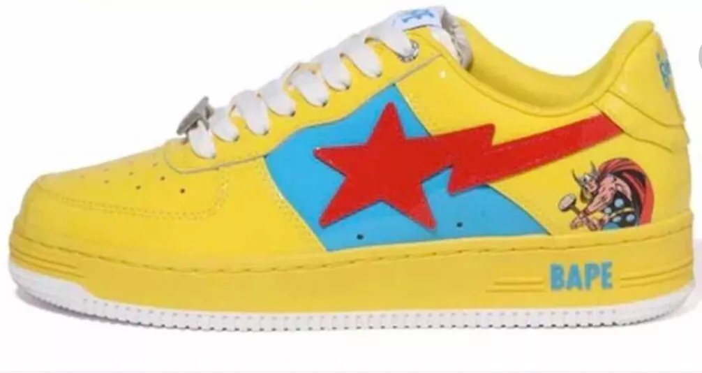 Marvel Comics × A Bathing Ape Bape Sta Low