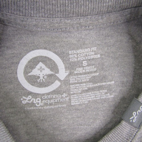 LRG Shirt Mens Small Gray Lifted Research Group Hustle Trees Skater Streetwear ^ - Picture 7 of 8