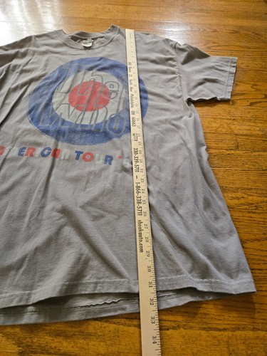 The Who American Tour '82 Concert 2007 Bullseye Rock Band Graphic T-Shirt sz XL - Bild 6 von 6
