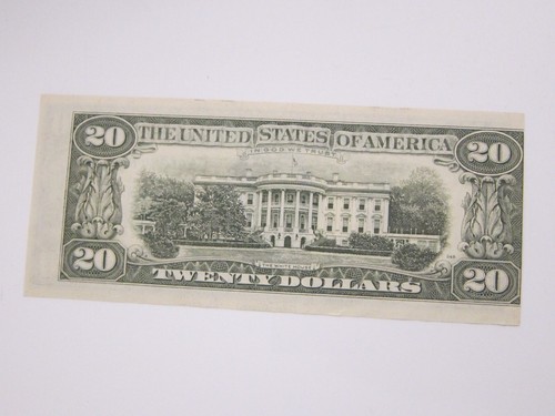 1985 $20 Printing Error on Back #L02465259G - Picture 8 of 11