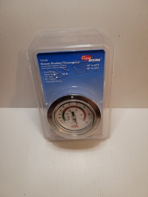 Cooper Atkins 7112-01 Vapor Tension Panel Thermometer With Front Flange -40 60F