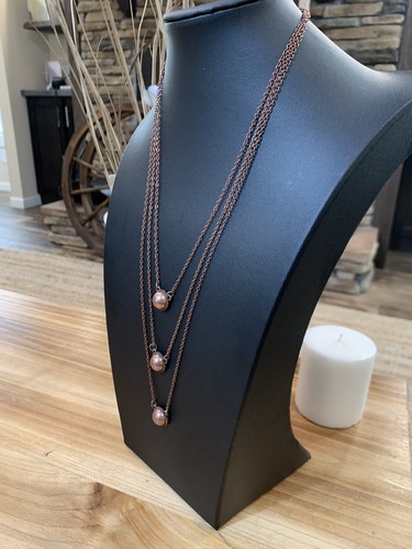 Paparazzi Jewelry ~🔥A Love For Luster🔥~ Chocolate Copper Necklace  - Picture 5 of 7