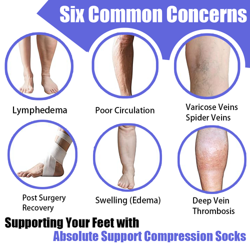 Compression Pantyhose 20-30 mmHg Stocking for Women Support Hose Varicose Veins - Picture 11 of 17