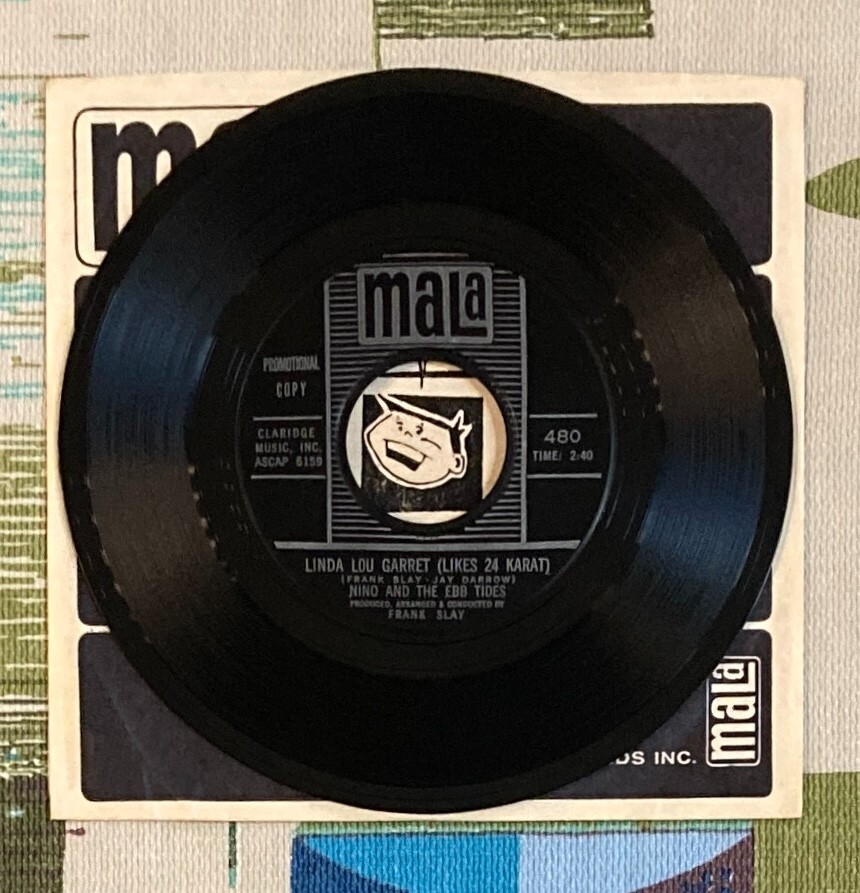 Nino and The Ebbtides 45 Automatic Reaction 1964 White Doo