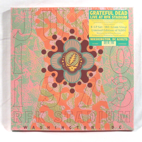 GRATEFUL DEAD RFK Stadium, Washington, D.C. 1973 2023 Ltd. 9000 Box Set SEALED