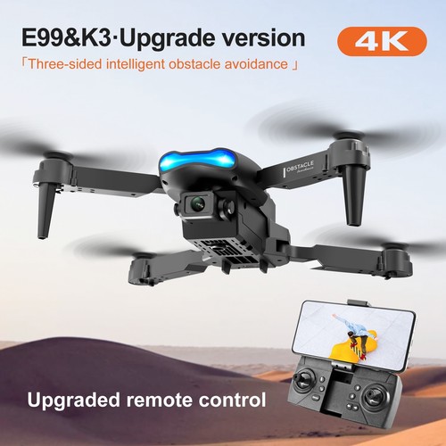 Drone professionnel 4k caméra HD grand angle WiFi fpv hauteur tenir RCdrone pliable - Photo 24 sur 24
