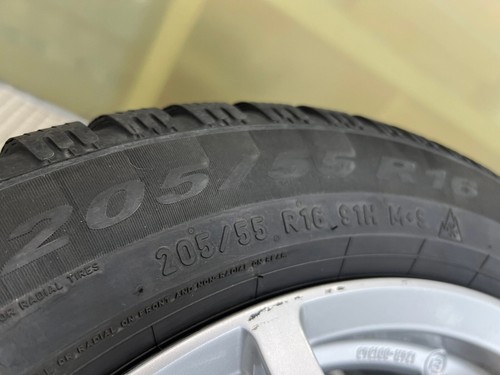 076-VW Golf Winterreifensatz Pirelli+Michelin -205/55/R16 Mit Dezent Alu:51750 - Bild 6 von 21