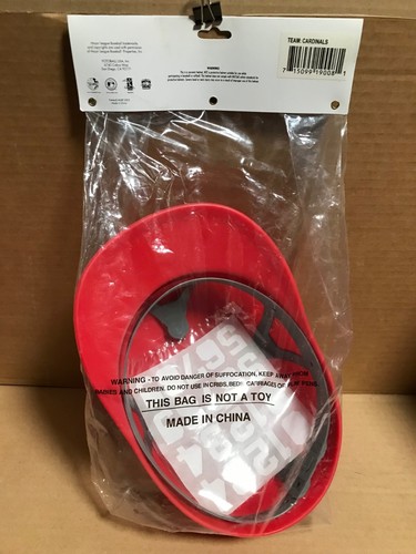 St. Louis Cardinal Souvenir Plastic Adjustable Batting Helmet Baseball & STUFF - Picture 5 of 5