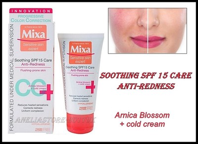 mixa moisturizing cream anti redness