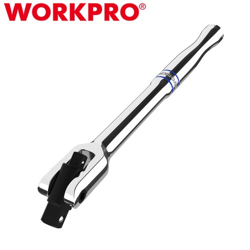WORKPRO 8"Length Dual Drive Breaker Bar 3/8"& 1/4" Drive Heavy Duty Breaker Bars - Picture 1 of 10