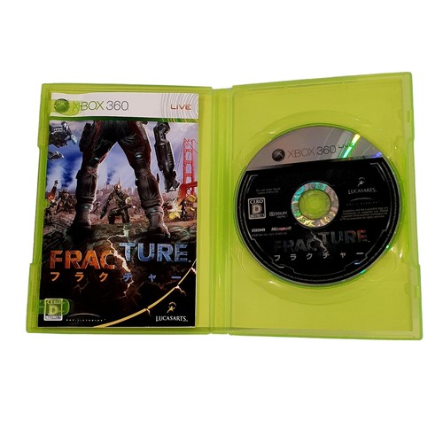 Fracture Microsoft Xbox 360 NTSCJ Japanese Version Complete Shooter Action Game - Picture 4 of 5