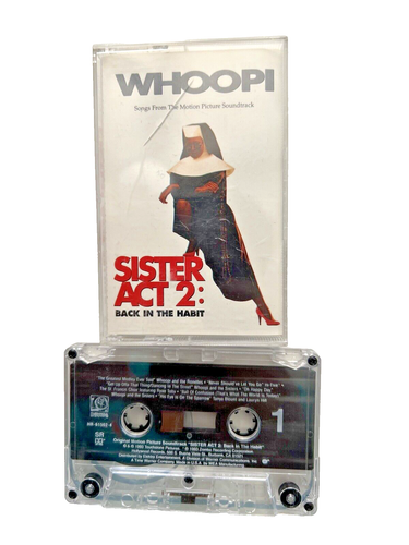 Cassette Tape SISTER ACT 2 Movie 90s Music Original Motion Picture Soundtrack - Picture 1 of 8