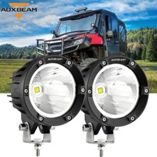AUXBEAM 4" LED Light Bar Pods Offroad Driving Fog Lamp For Honda Rancher 420 350