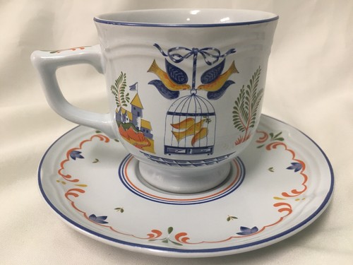 (13 Piece) Bird Cage by Georges Briard COFFEE/TEA SET For 5 - Excellent! - Picture 8 of 12