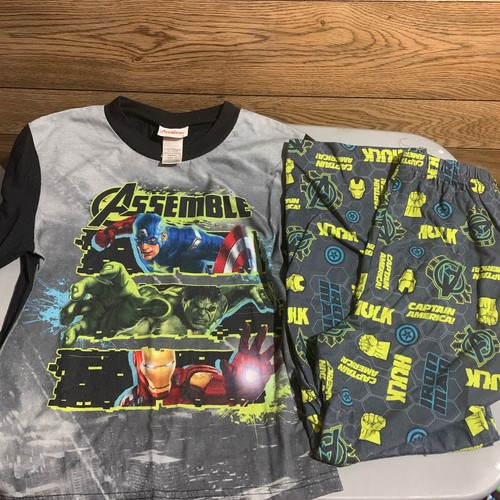 Boys Size 10 Super Hero Pajamas - Picture 4 of 10