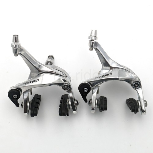 TEKTRO R313 Dual Pivot Caliper Brake Set 39-52mm,Front+Rear for 28C Tire, Silver - Picture 6 of 10