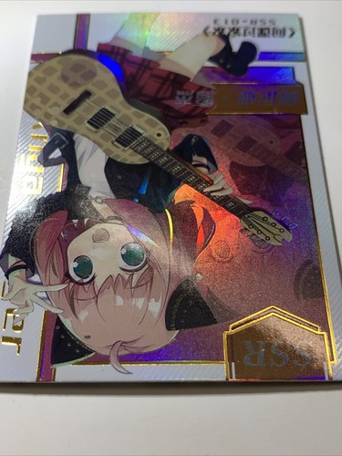 Anya Forger Spy X Family SSR 13 Goddess Story Anime Waifu Card Girl Foil Doujin - Picture 6 of 7