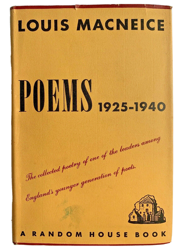 Louis MacNeice, Poems 1925-1940. 1st Edition, Irish Modernist Poetry - Picture 1 of 12