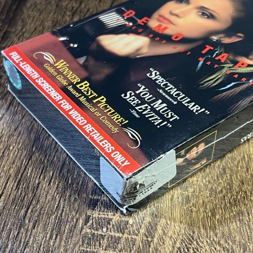 Evita - Full-Length Screener - Promo - Sealed - VHS - 1998 - Madonna - Rare - Picture 5 of 12