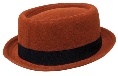PORKPIE PIE FEDORA UPTURN KURZE RAND WOLLMISCHUNG MÜTZE GRÖSSE KLEIN/MITTEL - Bild 27 von 73