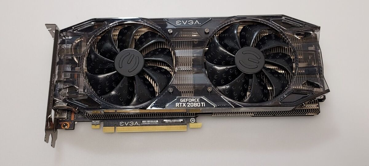 EVGA GEFORCE RTX 2080 Ti BLACK EDITION GAMING GRAPHICS VIDEO CARD 11G-P4-2281-KR EVGA GEFORCE RTX 2080 Ti BLACK EDITION GAMING GRAPHICS VIDEO CARD 11G-P4-2281-KR