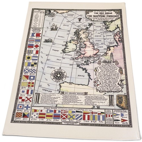 Colour Shipping Forecast Geschirrtuch / Stehhandtuch | 100% Baumwolle - Bild 3 von 13