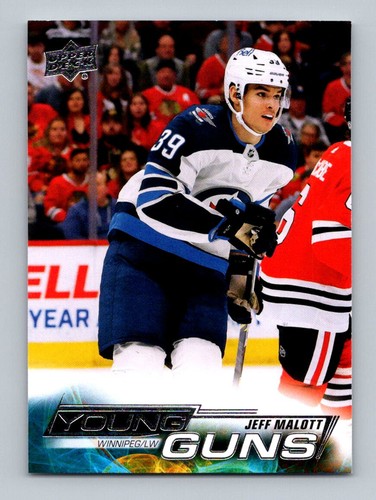 2022-23 Upper Deck Winnipeg Jets Jeff Malott YG RC Morgan Barron Nikolaj Ehlers - Imagen 1 de 6