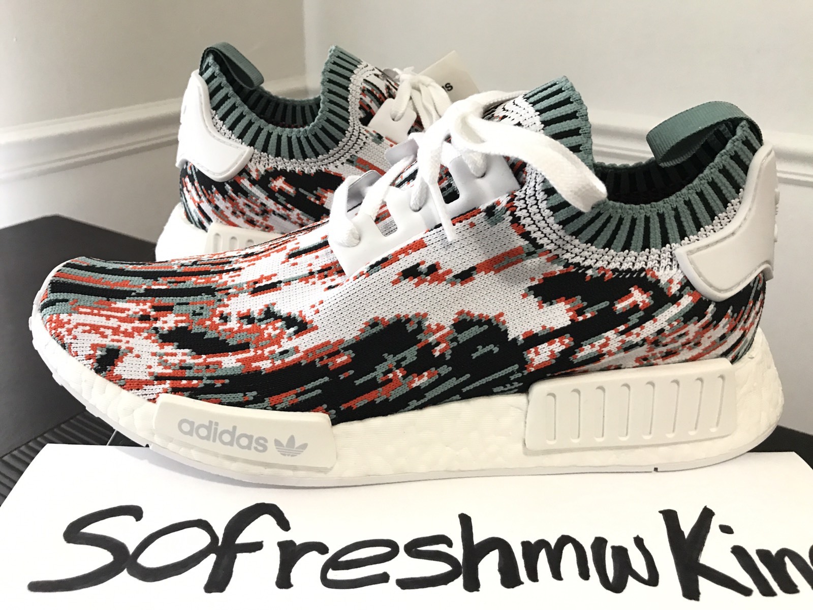 Adidas NMD R1 PK SNS Datamosh BB6365 BB6365 BB6365 Size 10 US Vapour Steel Glitch orange 3e38bc Adidas NMD R1 PK SNS Datamosh BB6365 BB6365 BB6365 Size 10 US Vapour Steel Glitch orange 3e38bc