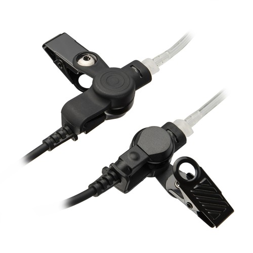 2x Police Officer Public Safety 2-Wire Earpiece Motorola MOTOTRBO DP2600 - Picture 3 of 6