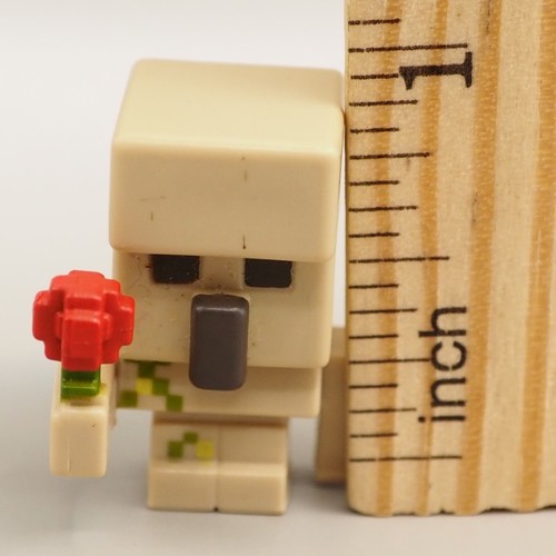 Iron Golem with Flower Minecraft Mini Figure from Japan T881 - Picture 2 of 7