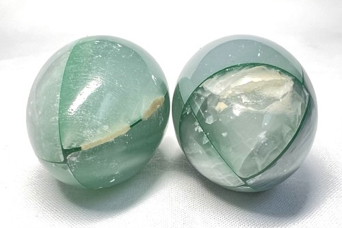 Green Aventurine Stone Egg Set - Natural Stone Hand Carved Gemstone Egg - 108g - Picture 6 of 7