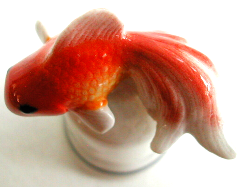 KLIMA Dé à coudre Thimble - POISSON JAPONAIS N° 5 FISH - Picture 5 of 6