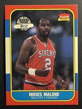 1986 Fleer Moses Malone #69
