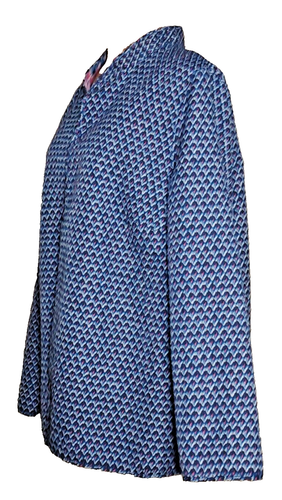 Alfred Dunner - Lightweight Quilted Reversible Open Front Jacket - Women's 20 - Picture 4 of 6