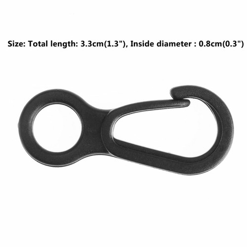 Mini Karabiner Karabinerhaken Schlüsselanhänger Klettern Clips für Bergsteigen - Picture 25 of 57